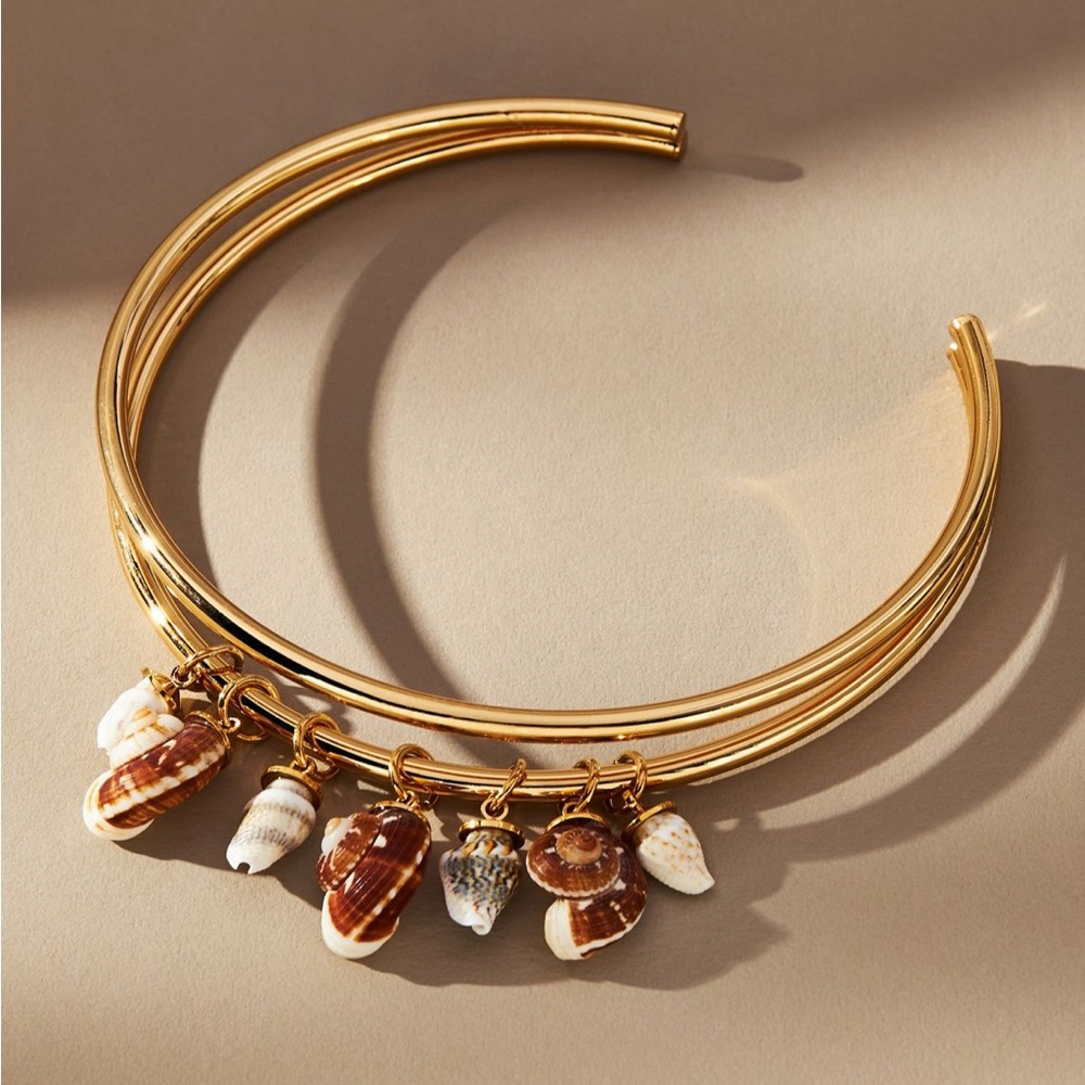 Logan Tay Shell choker necklace